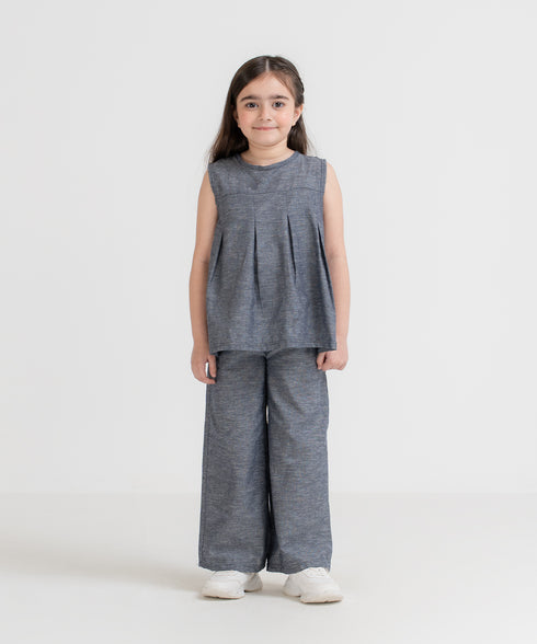Girls' Linen Set