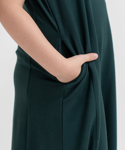 Girls' Modal Sleeveless Dress