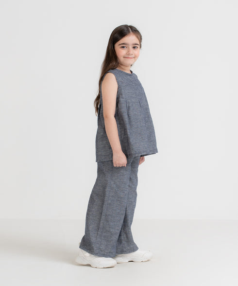 Girls' Linen Set