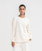 Women's Longline Zipper Sweatshirt