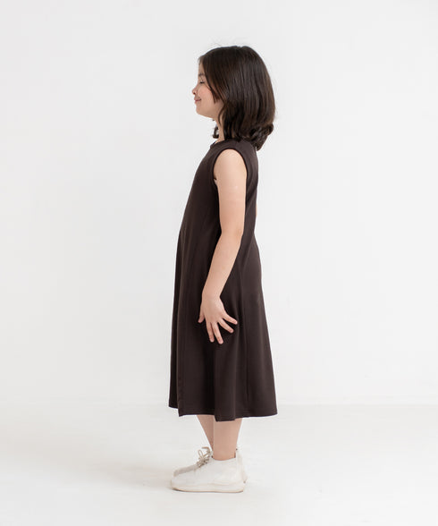 Girls' Modal Sleeveless Dress