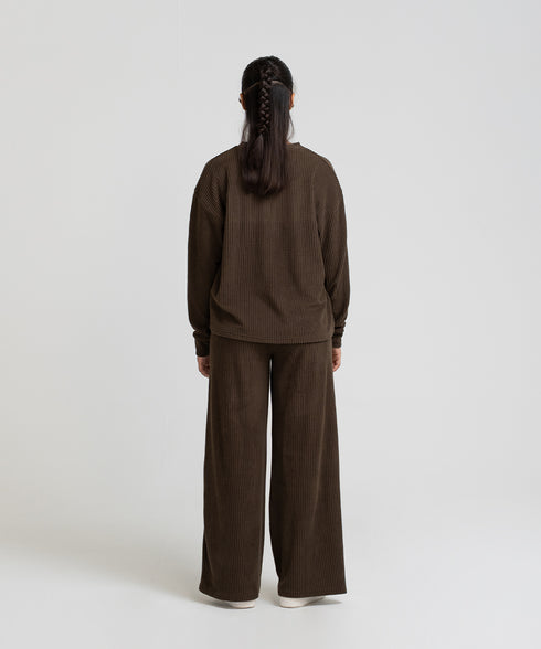 Women's Brushed Fleece Straight Pants