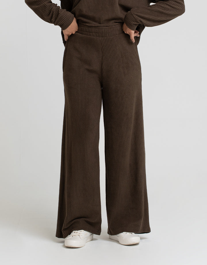 Women's Brushed Fleece Straight Pants