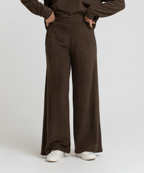 Women's Brushed Fleece Straight Pants