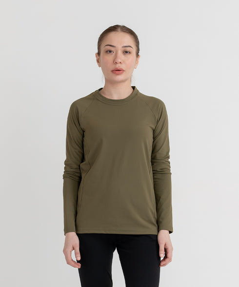 Women's B-Fit Raglan Panel Top