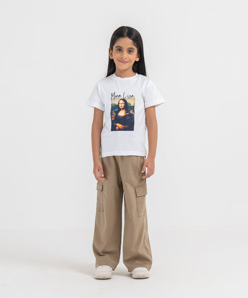 Kids' Mona Lisa Boxy Tee