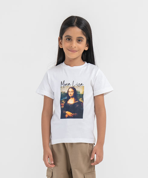 Kids' Mona Lisa Boxy Tee