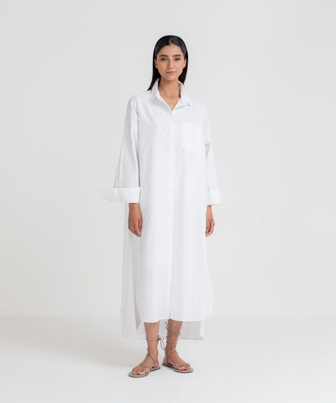 Women's Pocket Shirt Dress