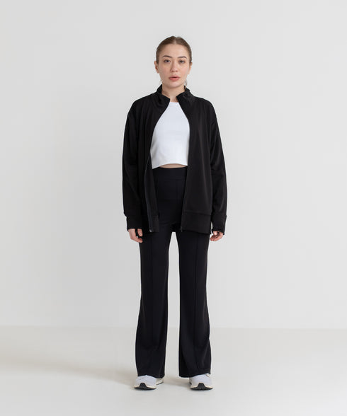 Women's B-Fit Panel Mock neck