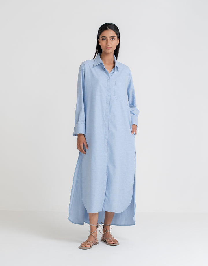 Women's Pocket Shirt Dress