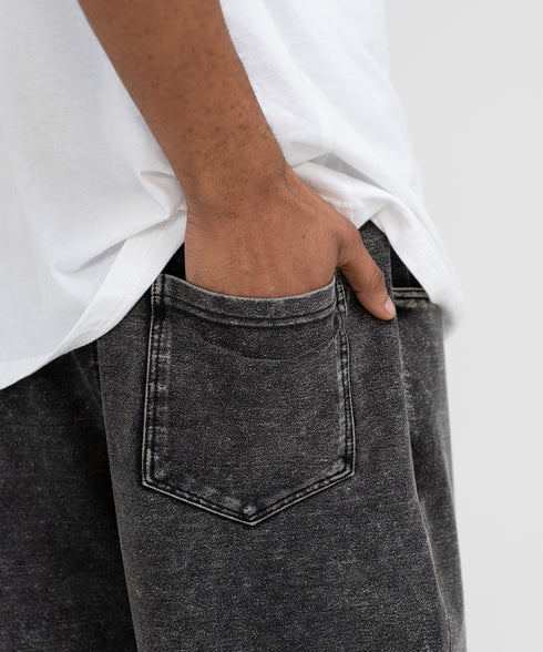 Men's Denim Basic Shorts