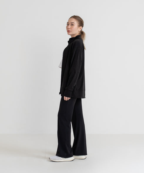 Women's B-Fit Panel Mock neck