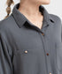 Women's Modal Button Down Shirt