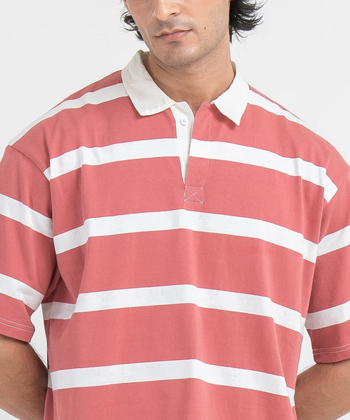 Men's Oversized Rugby Shirt