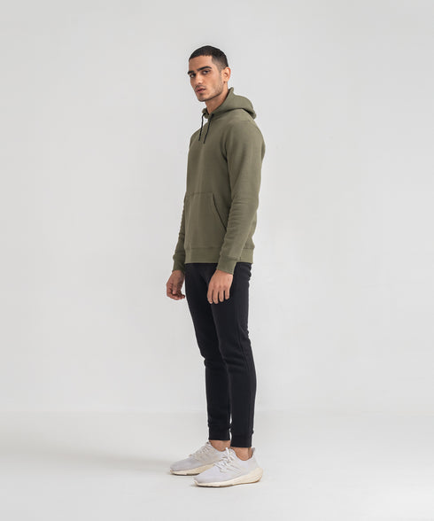 Men's Basic Pullover Hoodie
