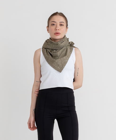 Women's B-Fit Snap Button Scarf