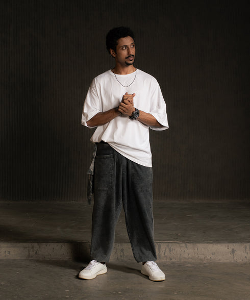 Men's Denim Relaxed Fit Joggers