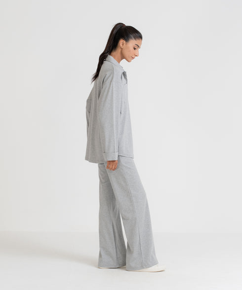 Women's Pocket Button Down Set