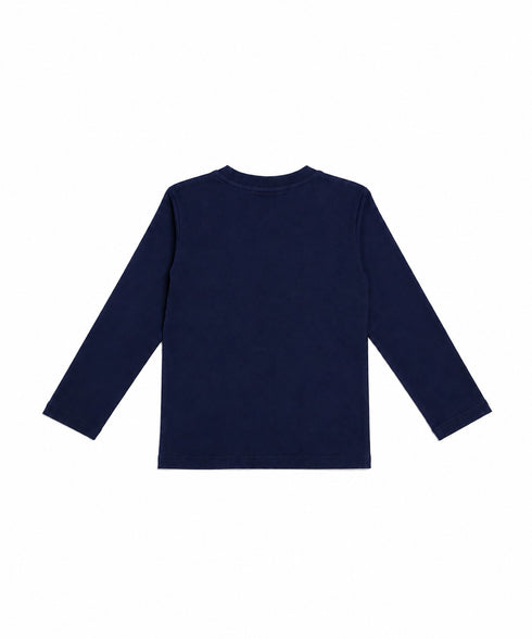 Kids' Basic Long Sleeve V-Neck Tee