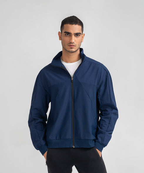 Men's B-Fit Mock Neck Jacket