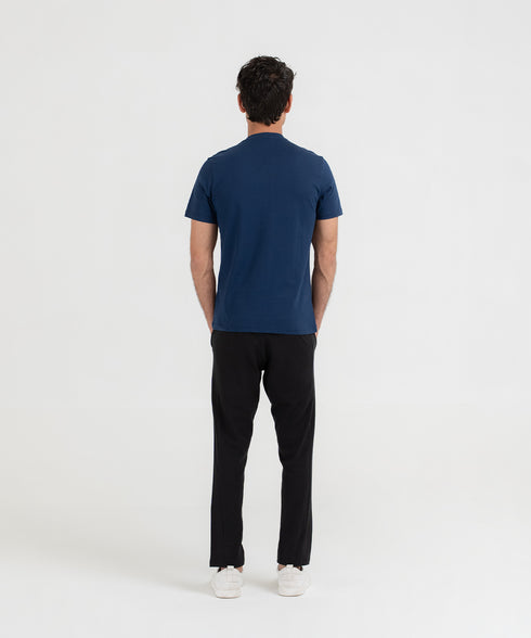 Men's Basic Henley Tee