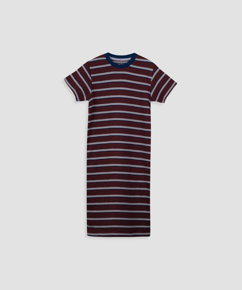Girls' Striped T-Shirt Dress