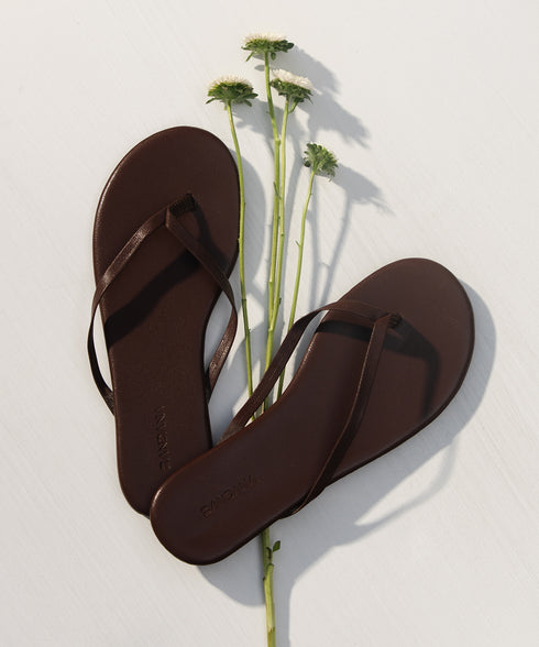 Leather Flip Flops