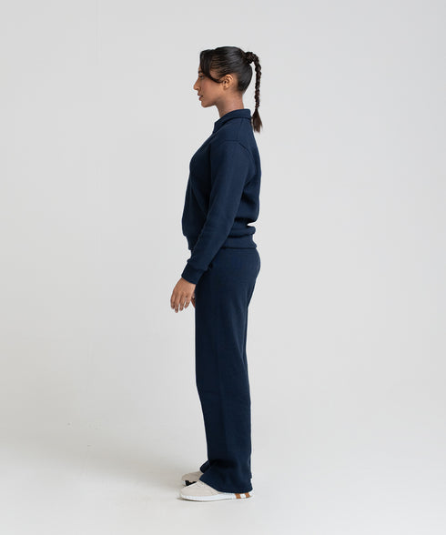 Women's Rib Collar Set