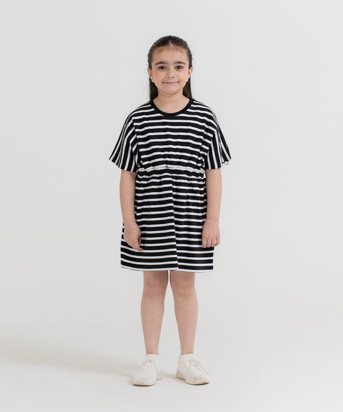 Girls' Striped Dress