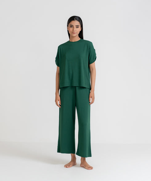 Women's Air Cropped Pajama Set