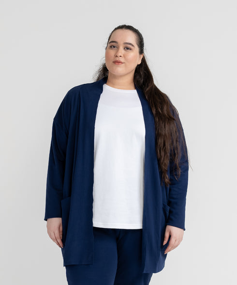 Women's Plus Cardigan Set