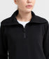 Women's LuxeStretch Half Zip Sweatshirt