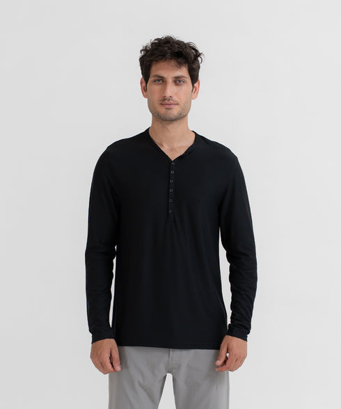 Men's Lyocell Henley