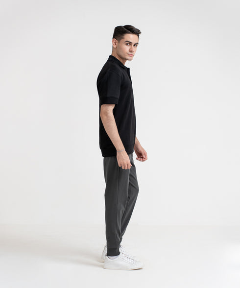 Men's Polo Sweatshirt