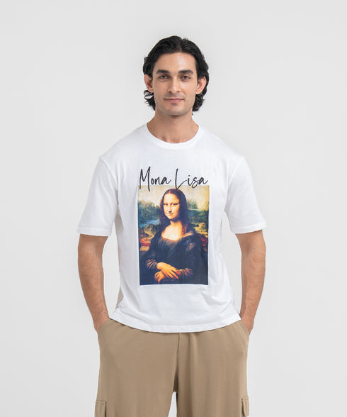 Men's Mona Lisa Boxy Tee