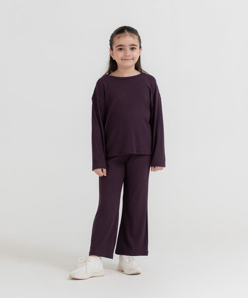 Girls' Modal Rib Set
