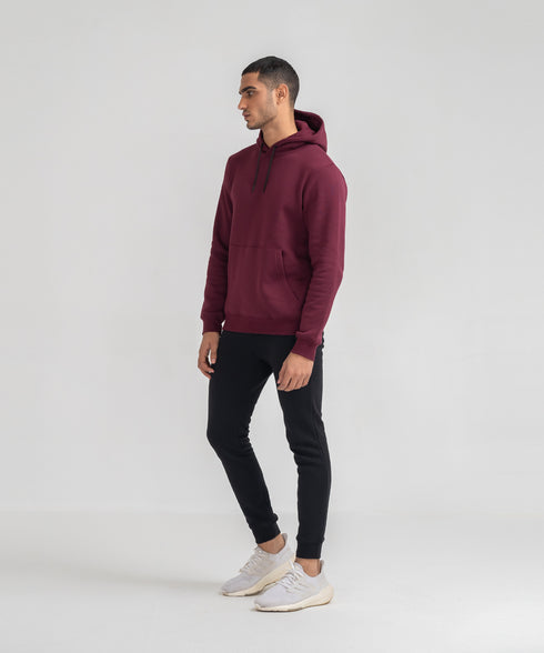 Men's Basic Pullover Hoodie