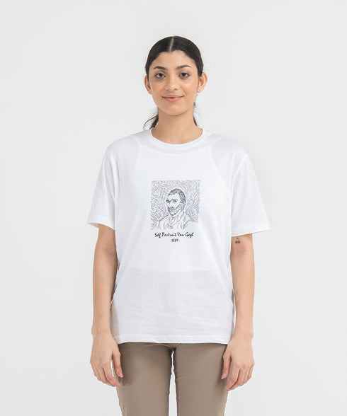 Women's Van Gogh Boxy Tee