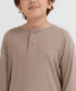 Boys' Modal Rib Henley