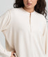 Women's Modal Henley Sweatshirt
