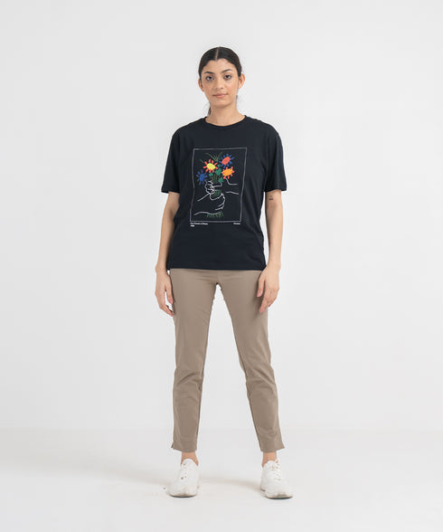 Women's Picasso Boxy Tee