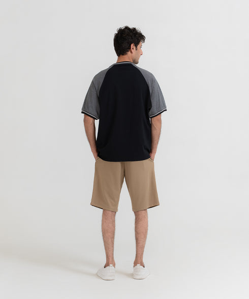 Men's Contrast Oversized Tee
