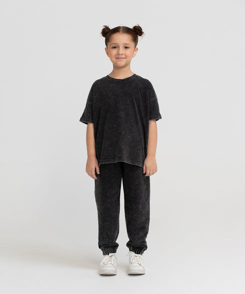 Kids' Denim Oversized Tee