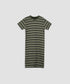 Girls' Striped T-Shirt Dress