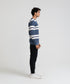 Men's Striped Herringbone Sweatshirt