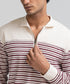Men's Striped Collar Sweatshirt