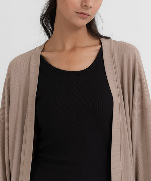 Women's Modal Rib Cardigan