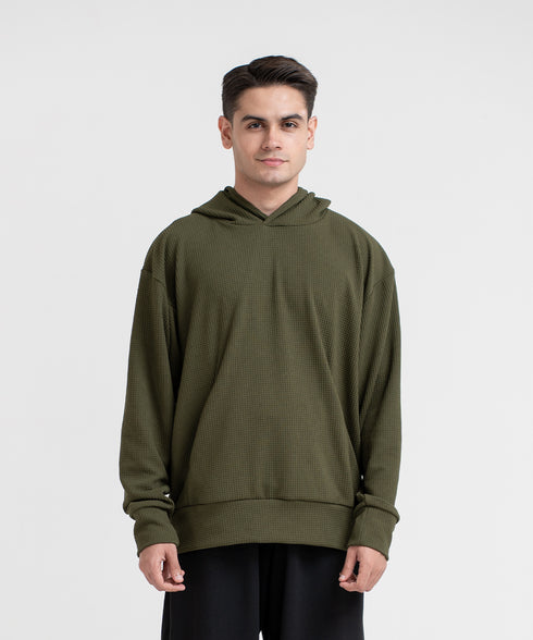 Men's Waffle Hoodie