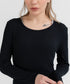 Women's Modal Rib Long Sleeve Tee