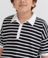 Boys' Striped Polo
